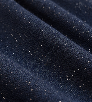 LARA | Navy Sparkle Pre-Tied Turban
